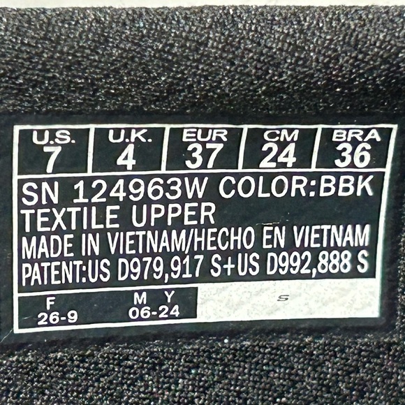 Skechers Womens Black Hands Free Slip Ins Casual Knit Slip On Sneaker Shoes SZ 7 - Picture 12 of 12